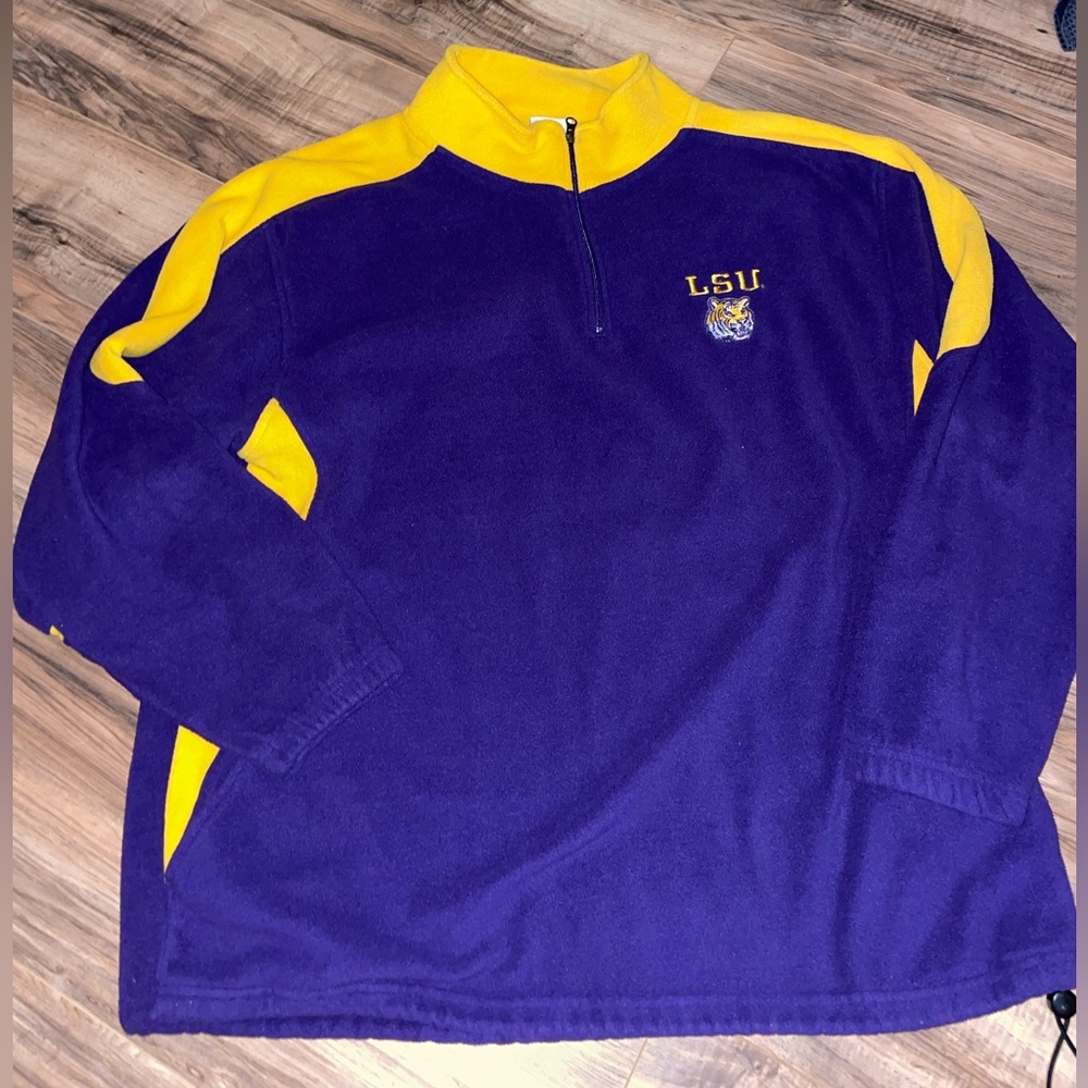 LSU Fleece Pullover